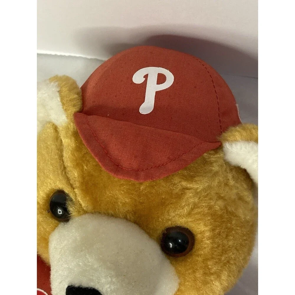 Play-By-Play Phillies Plush Teddy Bear w/ Hat, Shirt, Pants MLB Merchandise